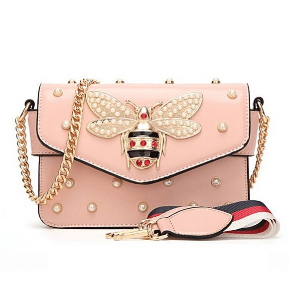 💕💕 Bee Pearl Crossbody bag / Shoulder bag - Picture 3 of 4